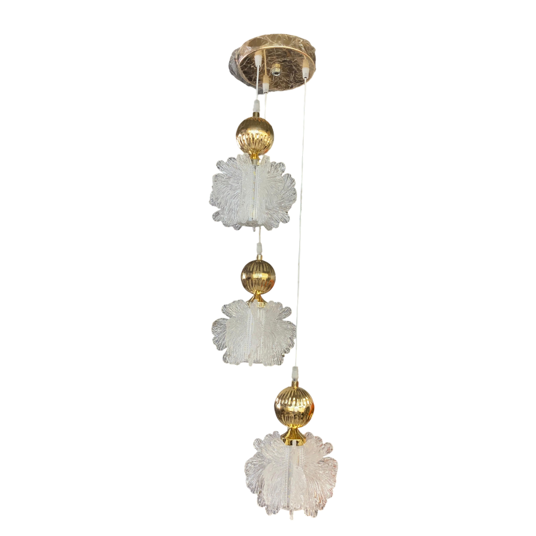 Florencia Gold Petal Pendant Lights